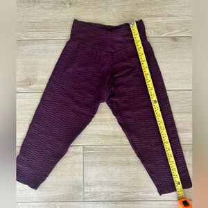 Booty by Brabants Deep Purple Textured Leggings